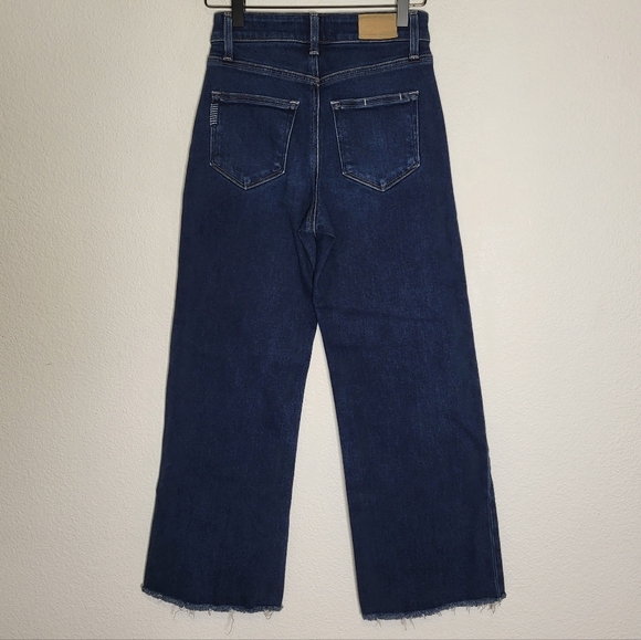 PAIGE Anessa Raw Hem Denim Jeans size 24 - Picture 2 of 7